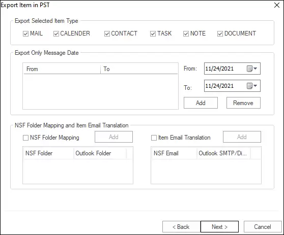 Best NSF to PST Converter to Export Notes NSF to Outlook PST